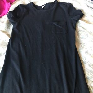 Black Old Navy T-shirt Dress